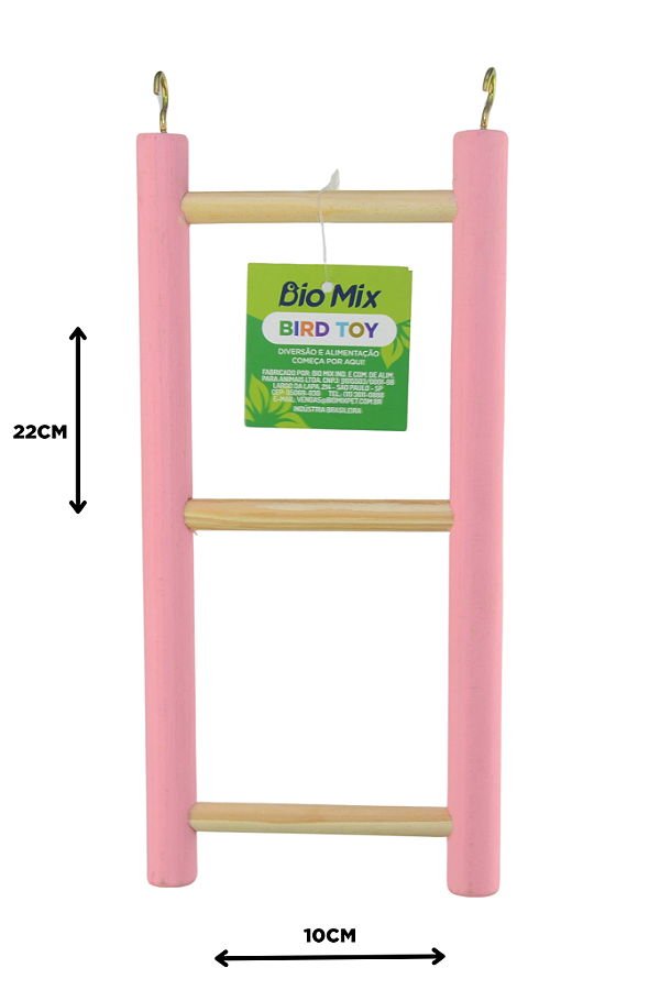 Brinquedo para Pássaro Escada para pássaros P - 22  cm
