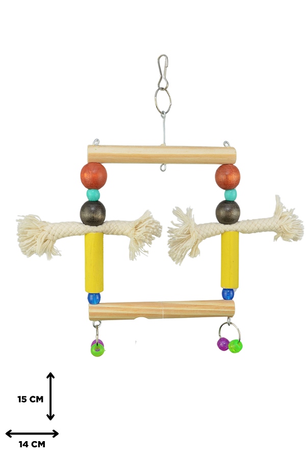 Brinquedo para Pássaro Trapézio Escada P