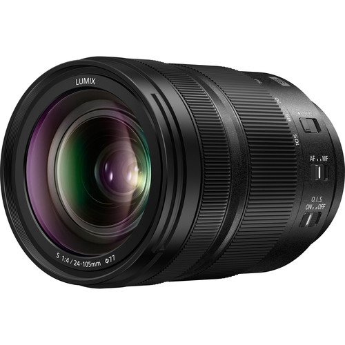 Lente Panasonic Lumix S 24-105mm f/4 Macro OIS
