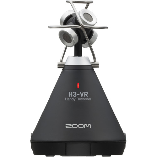 Gravador de áudio portátil com matriz de microfones Ambisonics integrada Zoom - H3-VR