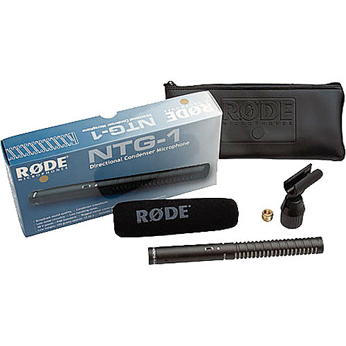 Microfone shotgun RODE NTG1