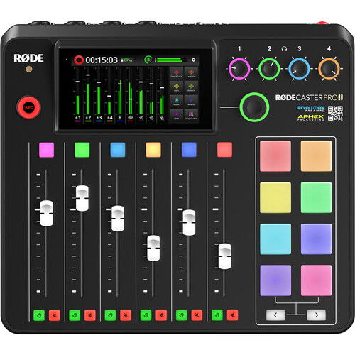 RODE RODECaster Pro II Estúdio de Produção de Áudio Integrado (Preto)