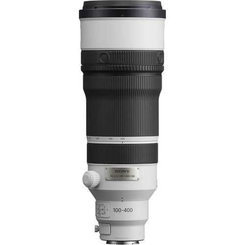 Lente Sony SEL100400MC FE F4.5 GM OSS de 100 a 400 mm