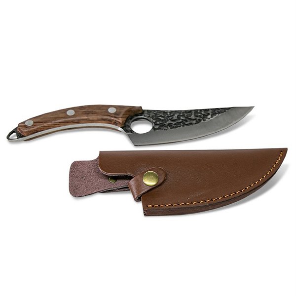 Faca Inox Caçador + Bainha