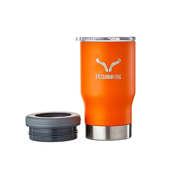 Copo Térmico Versátil Laranja