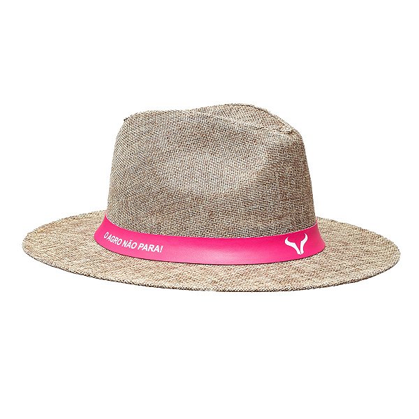 Chapéu Produtor Rosa