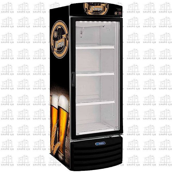 Cervejeira porta de vidro Metalfrio 400 litros