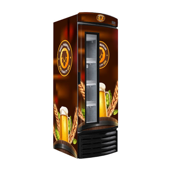 Geladeira expositora com visor Metalfrio 500 litros