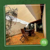 TELA TOLDO PREMIUM SHADE 5x2 m OU 2x5 m SOMBREAMENTO SOMBRALUX + KIT DE INSTALAÇÃO