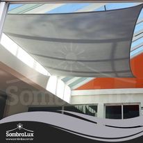 TELA TOLDO PREMIUM SHADE 4x2 m OU 2x4 m SOMBREAMENTO SOMBRALUX + KIT DE INSTALAÇÃO