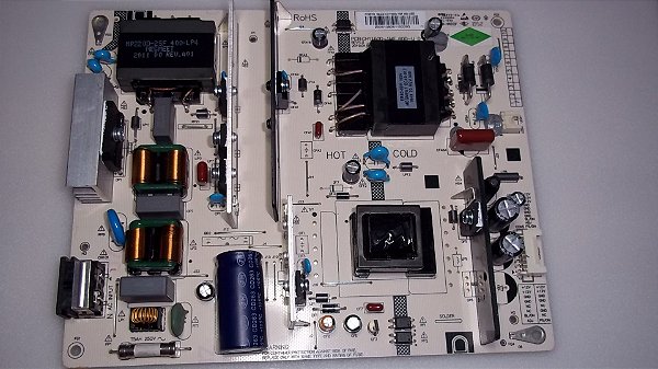 Placa da fonte tv philco PTV58G71AGBLS 4K modelo PCB:  CH1160D-1MF 600-UBE