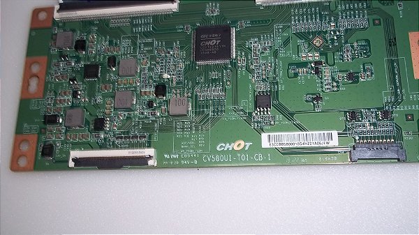 Placa T-con tv philco PTV58G71AGBLS 4K    modelo: CV580U1-T01-CB-1