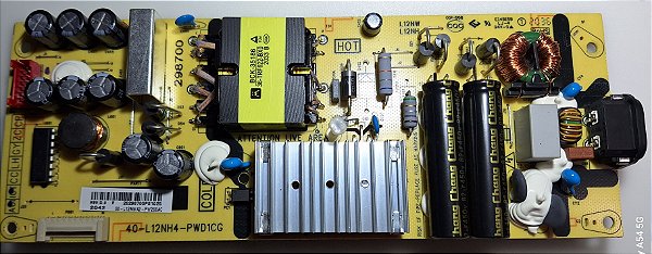 PLACA FONTE TV SEMP TCL 55P715 = MODELO 40-L12NH4-PWD1CG