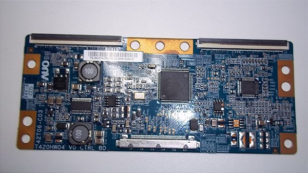 PLACA T-CON TV PHILIPS 40PFL3606D-78 = MODELO T420HW04V0CTRLBD