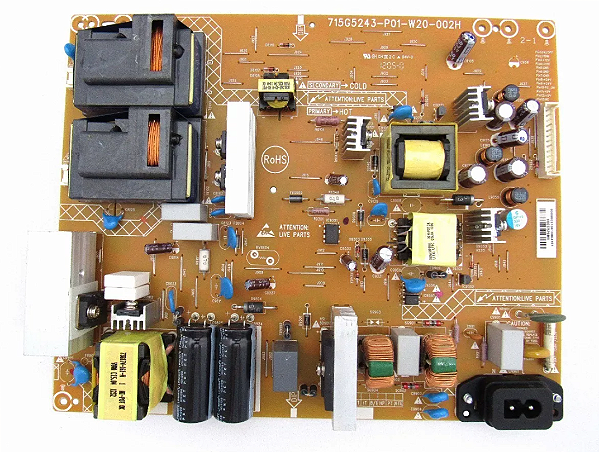 715G5243-P01-W21-003H Placa Fonte Tv Philips 40PFL3007 - 42PFL3007 - 47PFL3007