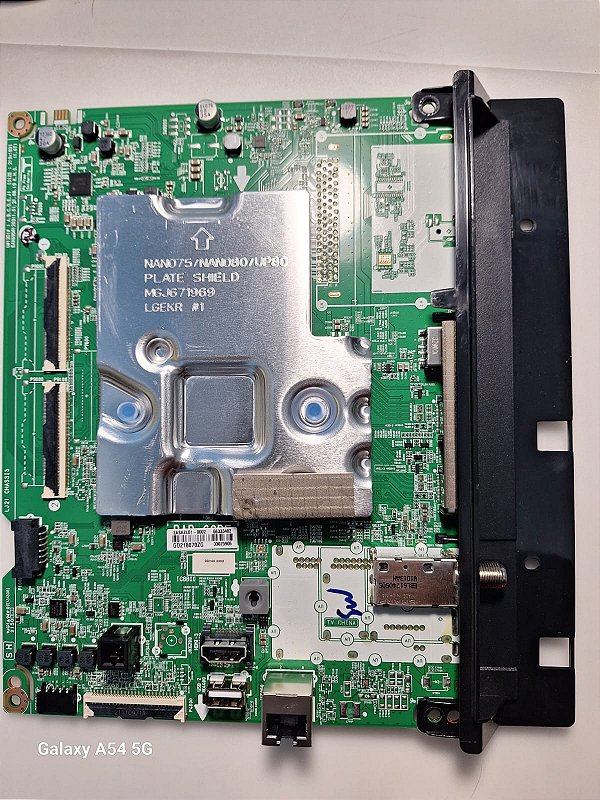 Placa Principal EAX69581203 EBU66334305 TV LG 75UP801C0SB 75UP8050PSB