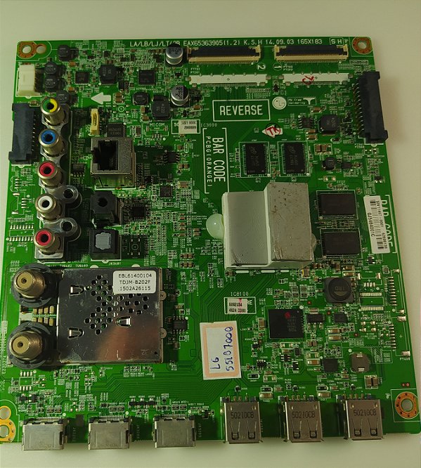 Placa Principal Tv 60lb7200 70lb7200 Eax65363905 1.2