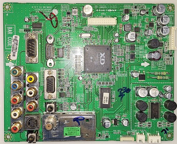 Placa Principal Monitor Tv LG 22lg30r EAX43479102