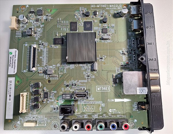 Placa Principal Para Tv L55s4900fs 40-mt56e1-mag2LG