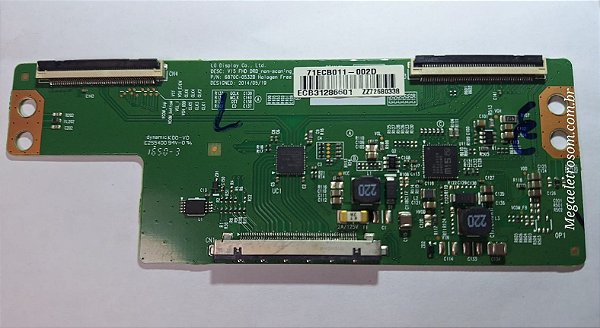 Placa Tcon Original LG 49lh5700 49lf5900 49lj5500 49lj5550 - 6870C-0532B