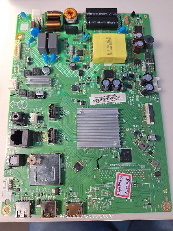 Placa Principal Philips 32phg6917/78 715GC107-C0C-004-004Y