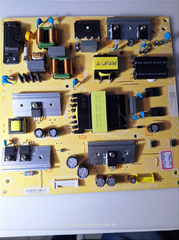 Placa Fonte Philips 50pug7406/78 715ga008-p01-005-b03r