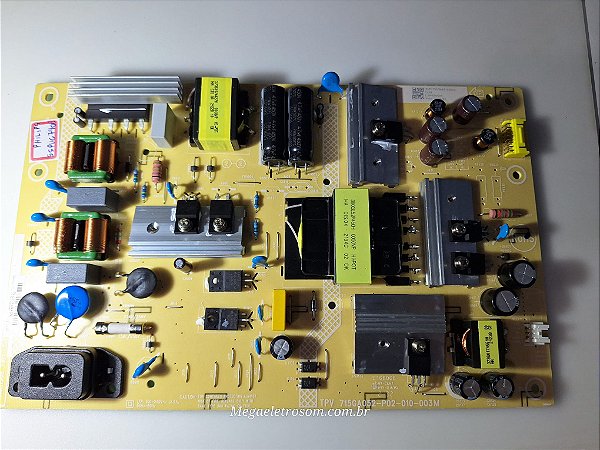 Placa Fonte Tv Led Philips 55pug7406 715GA052-P02-010-003M