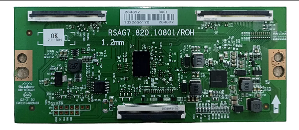 Placa T-Con Compatíveis TV Toshiba 55C350LS/ RSAG7.820.10801/ROH