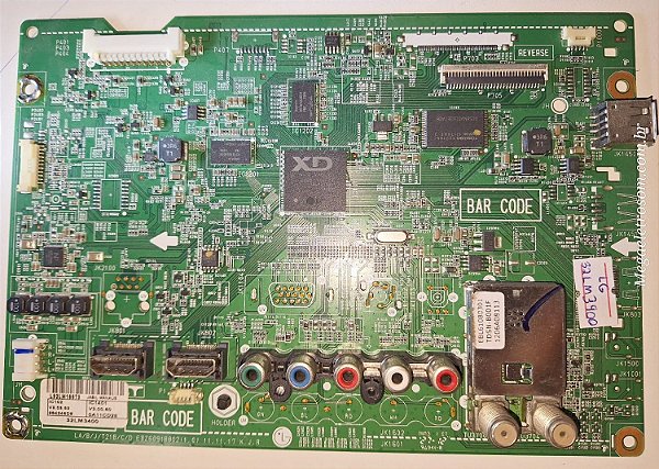 Placa Principal Tv LG 32 Lm 3400 Original  (Usado)