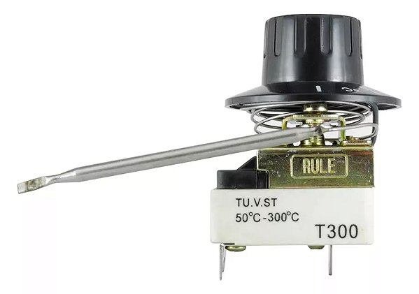 Termostatos Tiwa 20a 50/300ºc - Fritadeiras Fornos