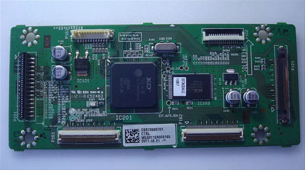 Placa Tcon LG 50pt250b Ebr72680701 Eax63986201 Rev:c (Usado)