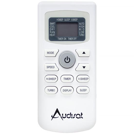 CControle para Ar Condicionado Audisat AC-12PY/AC-12BR/AC-12BR-Inv - Branco