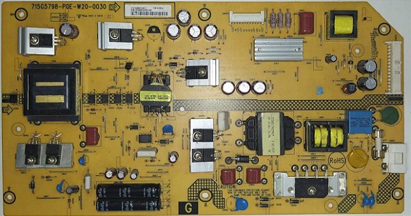 Placa Fonte Sony Kdl-42r475a Cód: 715g5798-p0e-w20-0030