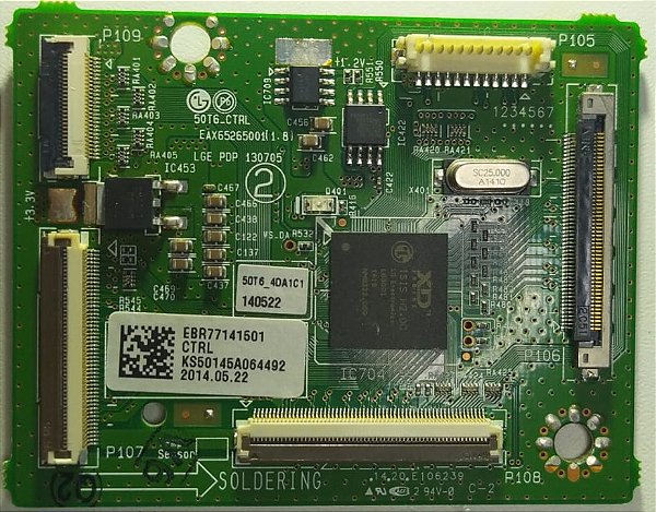 Placa T-con LG Model 50pb560b Eax65265001(1.8)