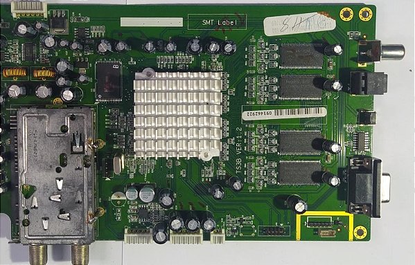 Placa Principal TS3B ver 1.2 TV Semp Toshiba 32cv550