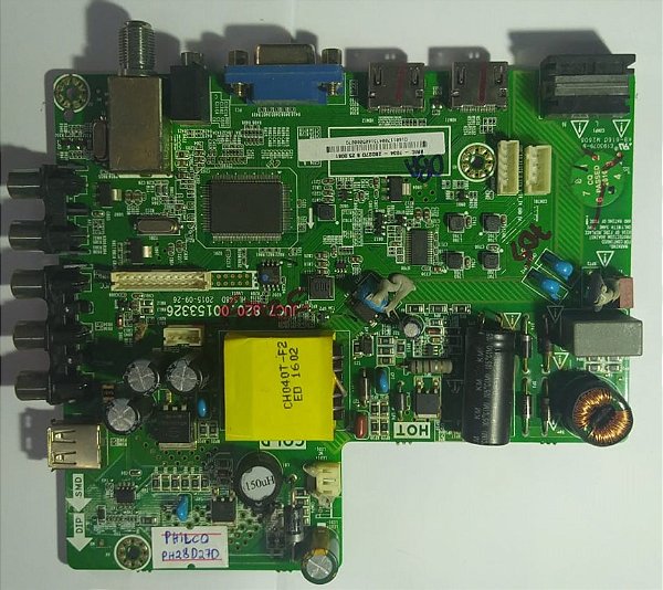 Placa Principal Para Tv Ph28d27d Juc7.820.00153326