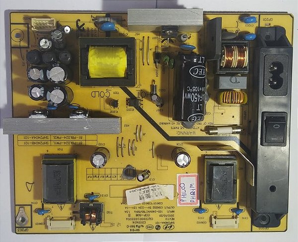Placa Fonte Philco Ph24a Lcd Shp2404a-101