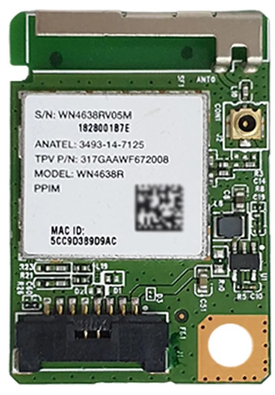 Módulo Wi-fi Wn4638rv05m Tv Philips