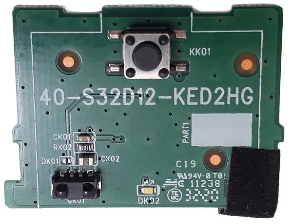 Botão Sensor Tv Semp Tcl 32s6500s 40-s32d12-ked2hg