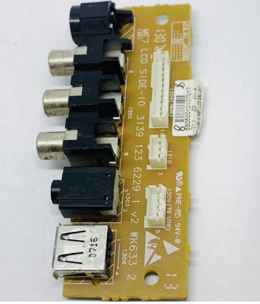 Placa de entrada de áudio-vídeo Philips 3139 123 6229. 1 para 32PFL332D