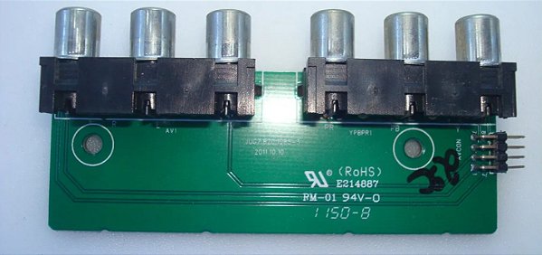 Placa Pci Av Lateral Hbuster Hbtv32l05hd Jug7.820.1085-3 (Usado)