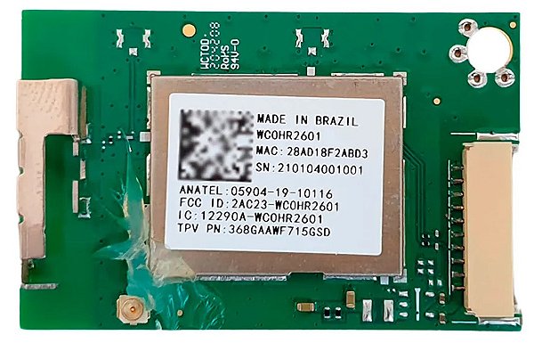 Módulo Wi-fi Wc0hr2601 Original Aoc