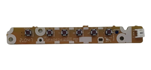 Botão Tv Panasonic Tc-l42e5bg Tnpa5624