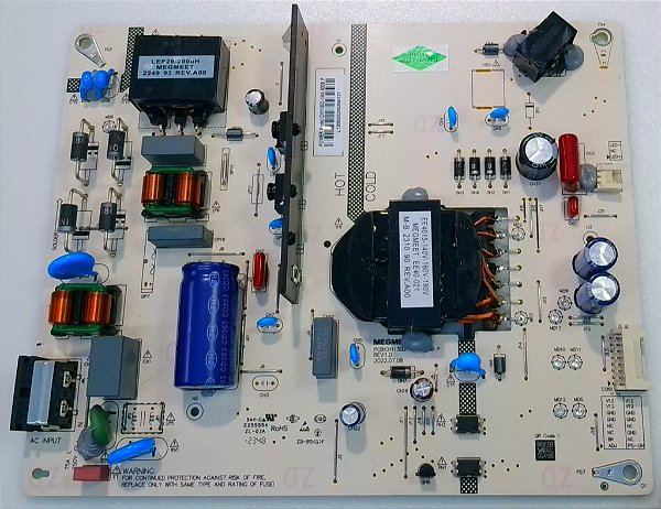 Placa Fonte Para Tv Philco PTV50G7PR2CSB - Ch1130d-1mf 600-ube