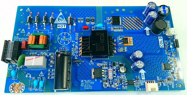 Placa Fonte Tv Philco Ptv43g50 Ptv42g52rcf Ps-075p-a-0102