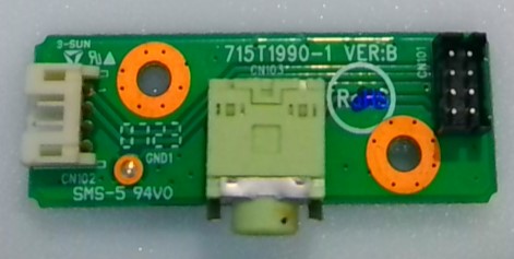 Placa Audio Monitor Tv Lcd Aoc Lw98 715t1990-1
