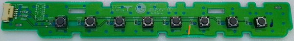 Placa Teclado Funções Tv LG 42ld650 55ld650 Eax61382501(8)