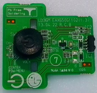 Botão Power Para Tv 42ln5460 | Eax65061102 (1.3)