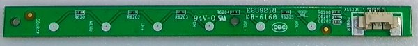 Placa Teclado Tv Semp Toshiba Le4050(a) 35015451