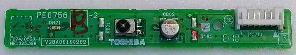 Placa Sensor Semp Toshiba 32rv700(a)da 32rv700 V28a00100202